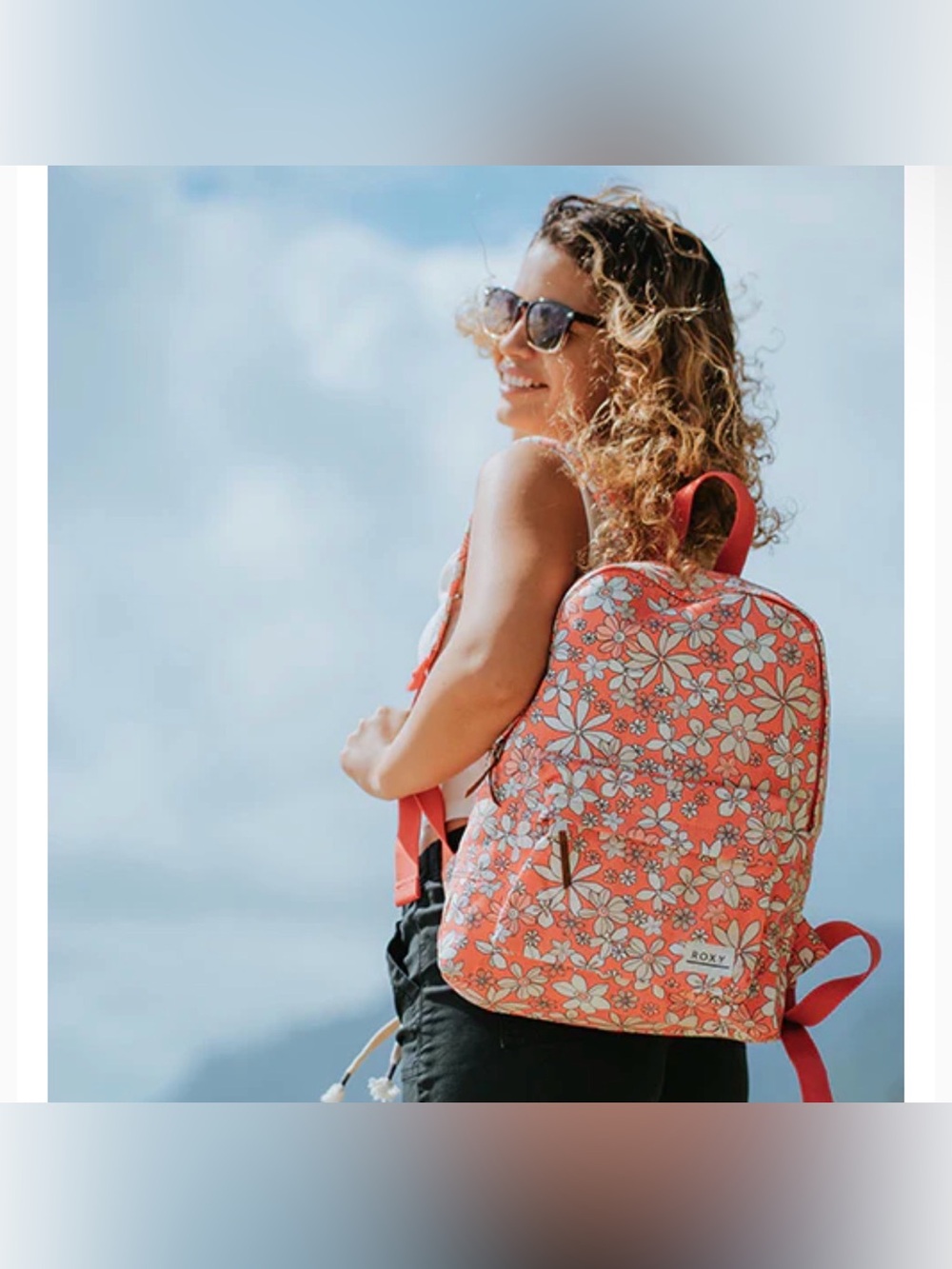 Roxy Coral Floral Backpack - Women's Daypack NWT